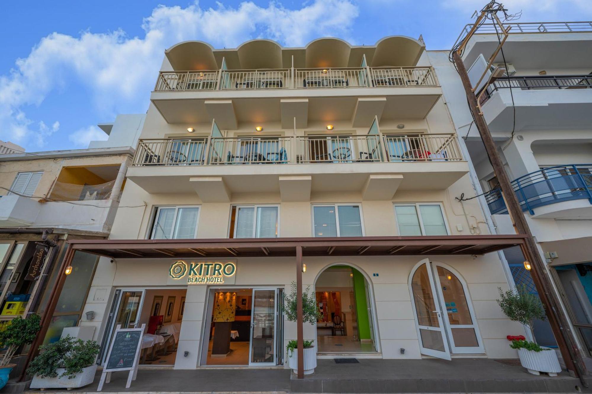 Kitro Beach Hotel - Adults Only Ágios Nikolaos Exterior foto